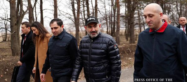 Премьер-министр Никол Пашинян посетил Лорийскую область (8 марта 2020). Гюлагарак - Sputnik Армения