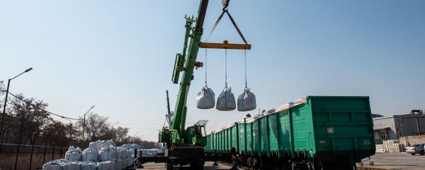 Ввод в строй новых вагонов Южно-Кавказской железной дороги для перевозки руды (9 марта 2020). Еревaн - Sputnik Армения