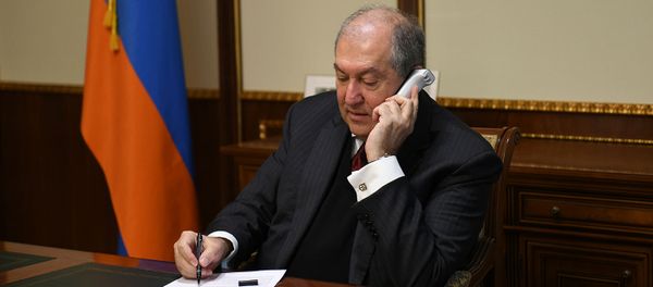Президент Армен Саркисян провел телефонный разговор - Sputnik Армения