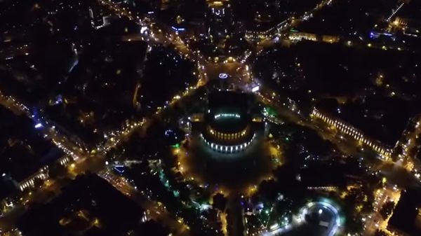 Вечерний Ереван с высоты птичьего полета - Sputnik Армения