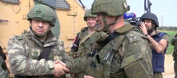 Эксклюзивные кадры: российские и турецкие военные провели первое патрулирование в Идлибе - Sputnik Армения