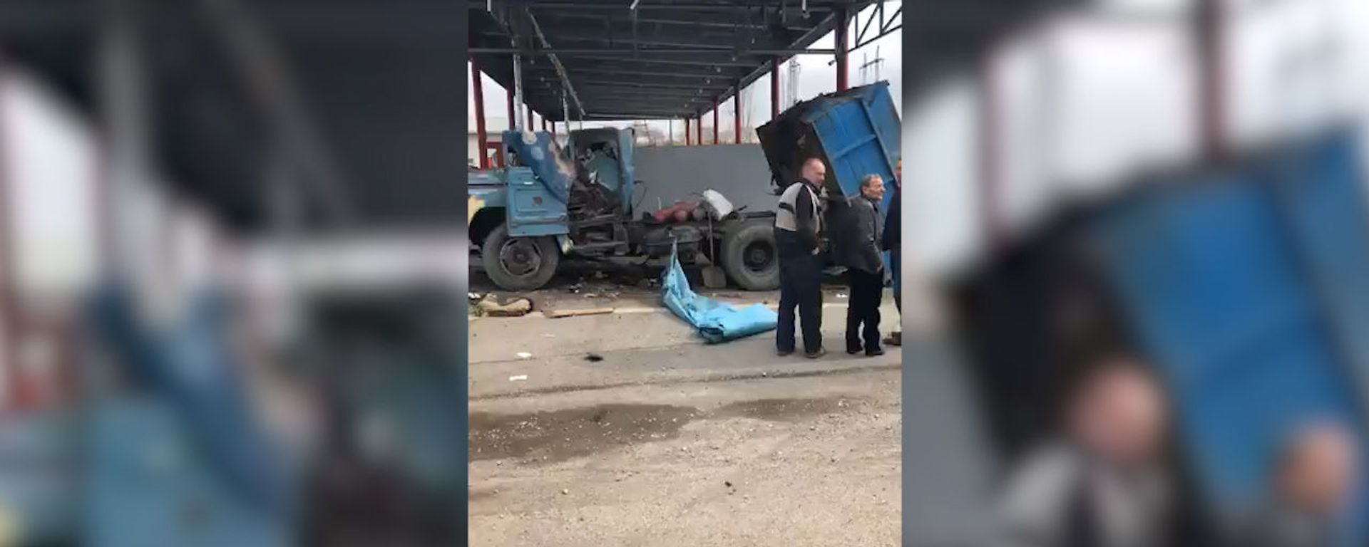 Արարատի մարզում պայթել է բեռնատարի գազի բալոնը - Sputnik Արմենիա, 1920, 17.03.2020
