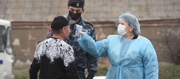Как осуществляется контроль при въезде в Эчмиадзин - Sputnik Армения