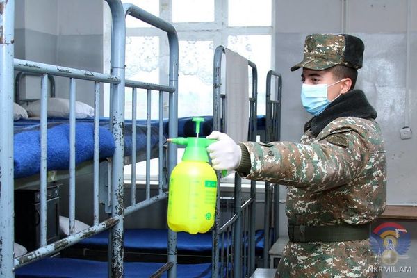 Борьба с коронавирусом: в воинских частях Карабаха проведены проверки - Sputnik Армения
