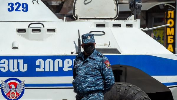 Город во время чрезвычайной ситуации (25 марта 2020). Ереван - Sputnik Արմենիա