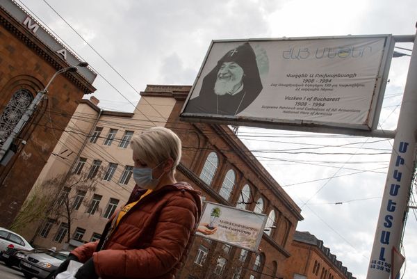 Город во время чрезвычайной ситуации (25 марта 2020). Ереван Город во время чрезвычайной ситуации (25 марта 2020). Ереван - Sputnik Армения
