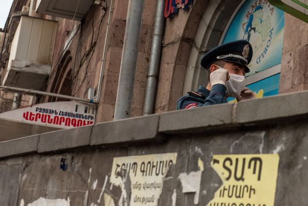 Город во время чрезвычайной ситуации (25 марта 2020). Ереван Город во время чрезвычайной ситуации (25 марта 2020). Ереван - Sputnik Армения