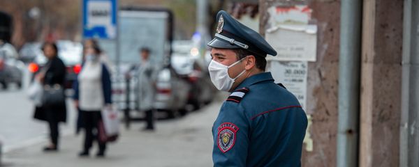 Город во время чрезвычайной ситуации (25 марта 2020). Ереван  - Sputnik Армения