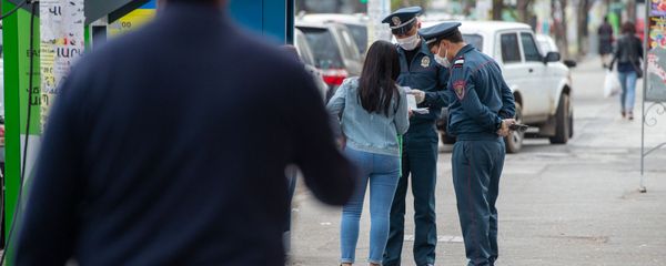 Город во время чрезвычайной ситуации (25 марта 2020). Ереван  - Sputnik Արմենիա