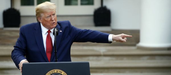 Президент Дональд Трамп на брифинге по коронавирусу в Белом Доме (29 марта 2020). Вашингтон Президент Дональд Трамп на брифинге по коронавирусу в Белом Доме (29 марта 2020). Вашингтон - Sputnik Армения