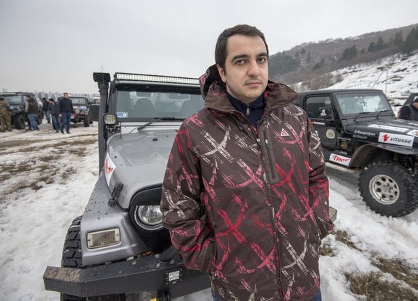 Участник Off-Road гонки в Цахкадзоре Айк Арутюнян - Sputnik Армения