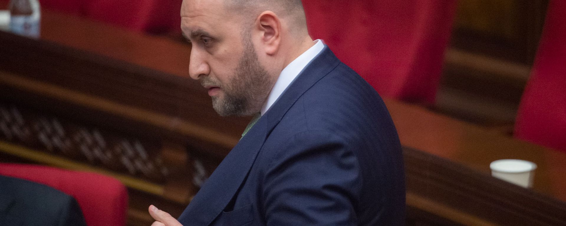 Кандидат на пост председателя ЦБ Мартин Галстян на заседании Национального собрания (16 апреля 2020). Еревaн - Sputnik Արմենիա, 1920, 02.02.2021