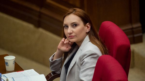 Министр культуры Лилит Макунц на заседании Национального собрания (16 апреля 2020). Еревaн - Sputnik Армения