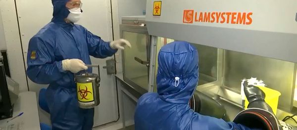 Российская полевая биолаборатория начала работу в Италии Российская полевая биолаборатория начала работу в Италии - Sputnik Армения