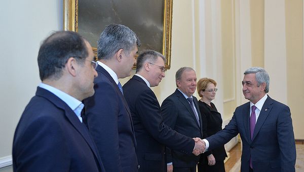 Նախագահն ընդունել է «Հանրային առողջապահության նոր մարտահրավերները» խորագրով համաժողովի մասնակից երկրների պատվիրակությունների ղեկավարներին - Sputnik Արմենիա