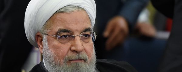 Президент Ирана Хасан Рухани на заседании Высшего евразийского экономического совета и глав делегаций приглашенных государств (1 октября 2019). Еревaн - Sputnik Армения