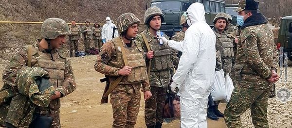 Профилактические меры предосторожности по недопущению короновируса в ВС - Sputnik Армения