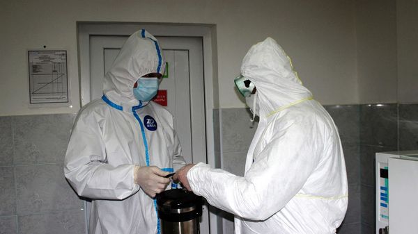Специалисты МО РФ мобильной лаборатории по диагностике коронавируса провели тесты в воинских частях Армении - Sputnik Армения