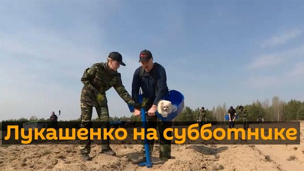 Лукашенко на субботнике - Sputnik Армения