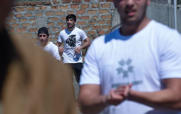 Together we can. մարաթոնյան վազքի մասնակիցները - Sputnik Արմենիա