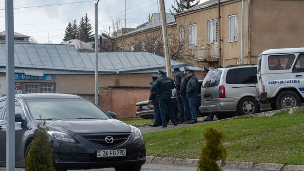 Полицейские на месте преступления (29 апреля 2020). Гавар - Sputnik Армения