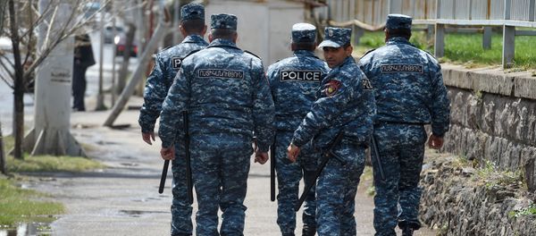 Полицейские на месте преступления (29 апреля 2020). Гавар - Sputnik Արմենիա