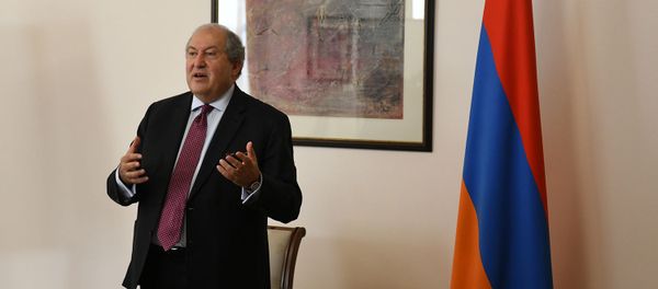 Президент Армении Армен Саркисян (2 мая 2020). Еревaн - Sputnik Армения