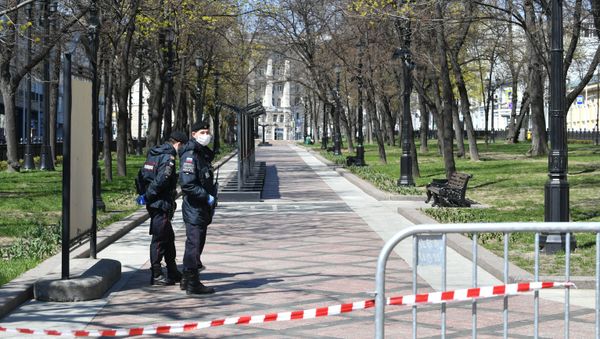 Москва во время режима самоизоляции жителей - Sputnik Армения