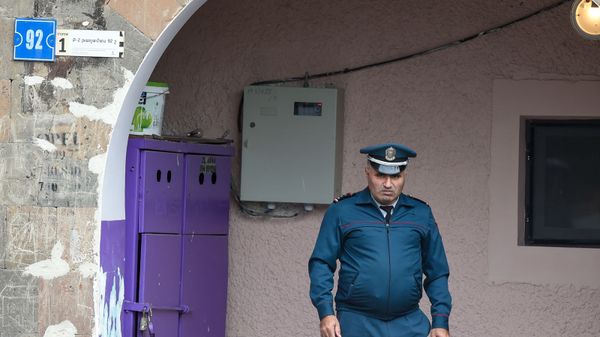 Место происшествия в Юго-Западном Массиве (5 мая 2020). Еревaн - Sputnik Армения
