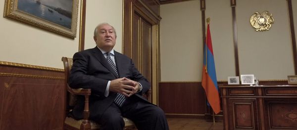 Президент Армении Армен Саркисян: День Победы для меня великий праздник. Президент Армении Армен Саркисян: День Победы для меня великий праздник. - Sputnik Армения
