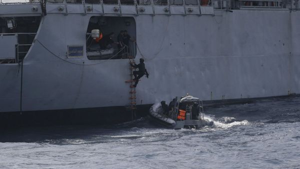 Морские учения в Гвинейском заливе в целях защиты от пиратов (20 марта 2019). - Sputnik Արմենիա