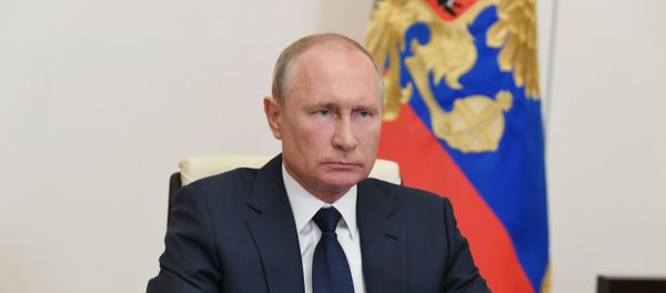 Президент РФ В. Путин провел совещание о ситуации с пандемией коронавируса - Sputnik Армения