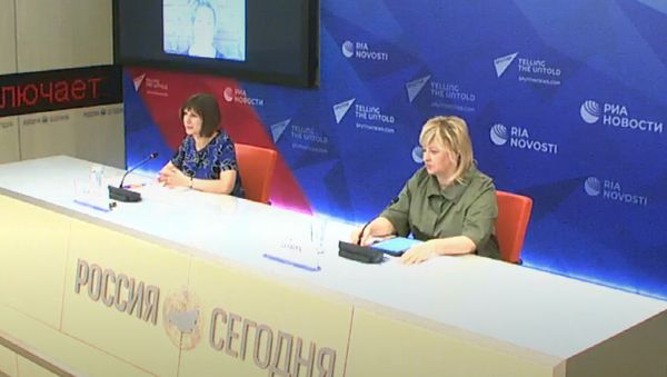 Пресс-конференция организаторов акции Бессмертный полк онлайн (12 мая 2020). Москва - Sputnik Армения