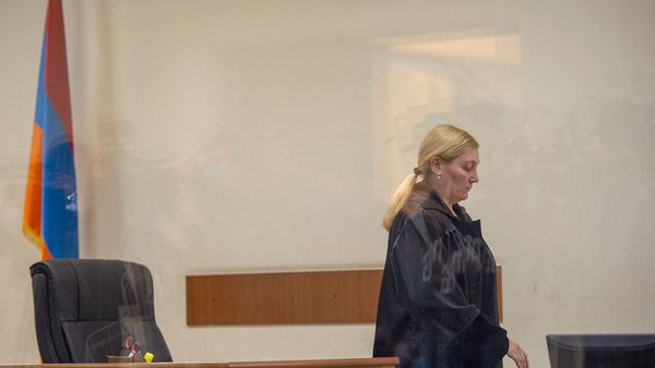 Судья Анна Данибекян на судебном заседании по делу 1 марта (13 мая 2020). Еревaн - Sputnik Армения