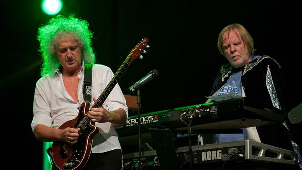 Брайан Мэй и Рик Уэйкман во время концерта в рамках Starmus - Sputnik Армения