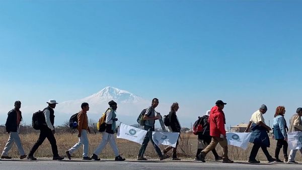 Активисты движения Jai Jagat 2020 в Армении - Sputnik Արմենիա