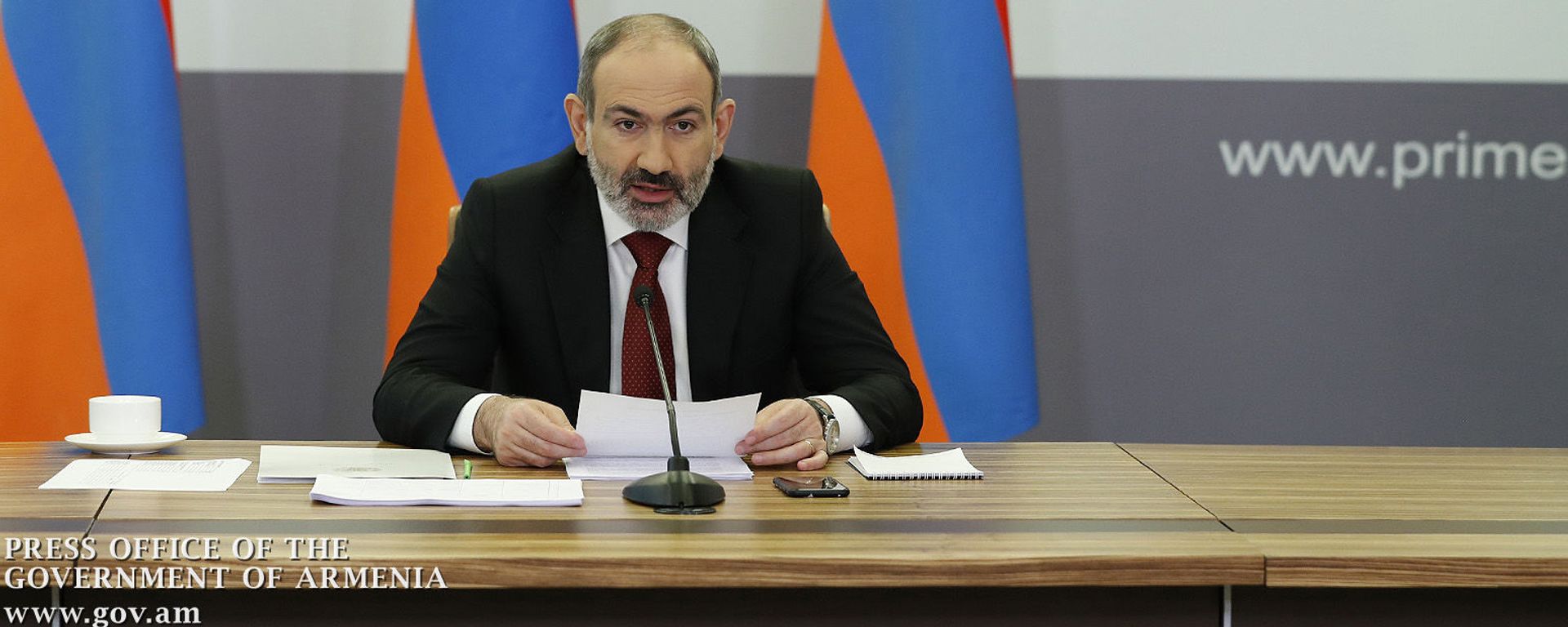 Онлайн пресс-конференция премьер-министра Никола Пашиняна (16 мая 2020). Еревaн - Sputnik Армения, 1920, 15.10.2021