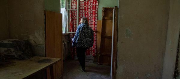 Ванная комната первого этажа второго корпуса пансионата Арзни - Sputnik Армения