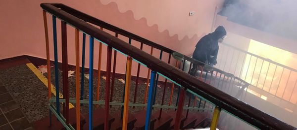 В детских садах Еревана проводят дезинфекцию (19 мая 2020). Еревaн В детских садах Еревана проводят дезинфекцию (19 мая 2020). Еревaн - Sputnik Армения