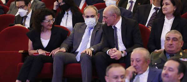 Инаугурация президента Карабаха Араика Арутюняна (21 мая 2020). Шуши - Sputnik Արմենիա