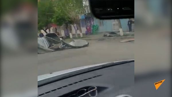Шквальный ветер на севере Армении: жители Гюмри и окрестностей оценивают размер ущерба - Sputnik Армения