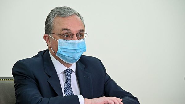 Заседание Совета министров иностранных дел стран членов ОДКБ в формате видеоконференции (26 мая 2020). Еревaн - Sputnik Արմենիա