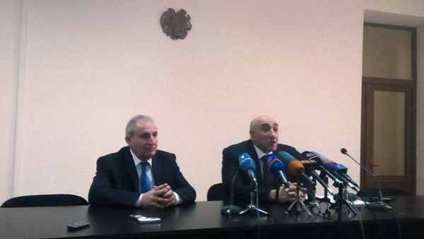 Давид Локян и Овсеп Симонян - Sputnik Արմենիա