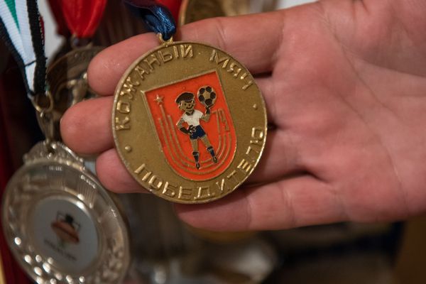 Как Гюмри заставил рыдать азербайджанский Кяпаз: из истории турнира Кожаный мяч - Sputnik Армения
