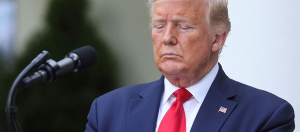 Президент США Дональд Трамп во время речи о стоимости лечения диабета и вспышки коронавирусной болезни (26 мая 2020). Вашингтон Президент США Дональд Трамп во время речи о стоимости лечения диабета и вспышки коронавирусной болезни (26 мая 2020). Вашингтон - Sputnik Արմենիա