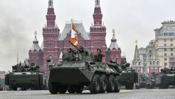 Военный парад, посвящённый 74-й годовщине Победы в Великой Отечественной войне - Sputnik Армения