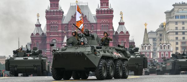 Военный парад, посвящённый 74-й годовщине Победы в Великой Отечественной войне Военный парад, посвящённый 74-й годовщине Победы в Великой Отечественной войне - Sputnik Армения