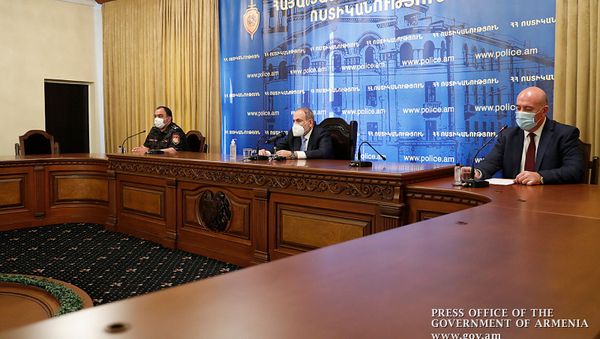 Премьер-министр Никол Пашинян представил нового главу полиции высшему руководству (9 июня 2020). Еревaн - Sputnik Армения