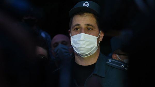 Замначальника полиции Еревана полковник Артур Худинян - Sputnik Արմենիա