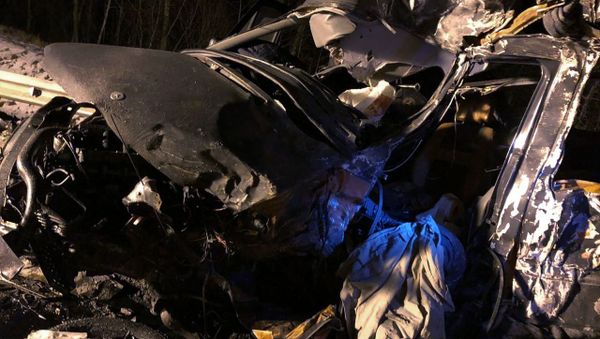 ДТП с участием микроавтобуса и фуры в Псковской области, архив - Sputnik Армения